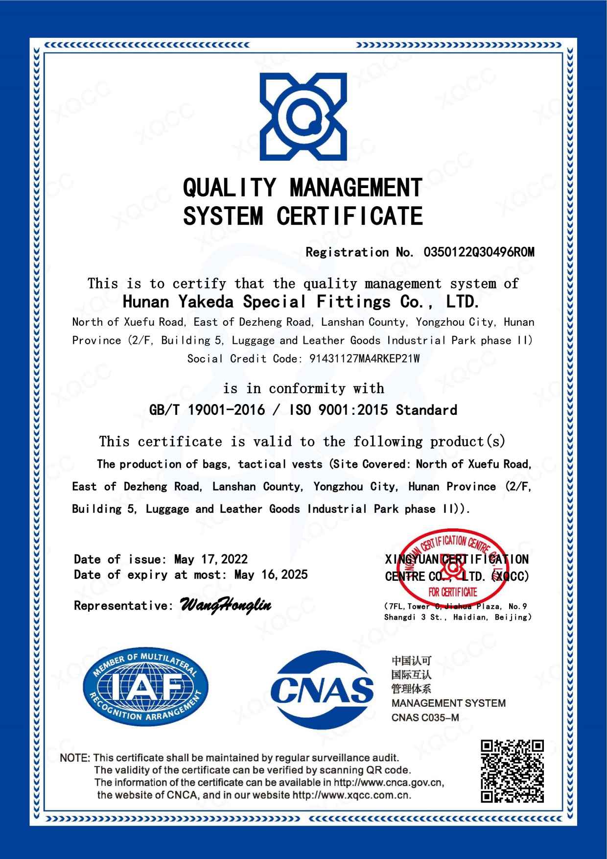 ISO 9001:2015 Standardı